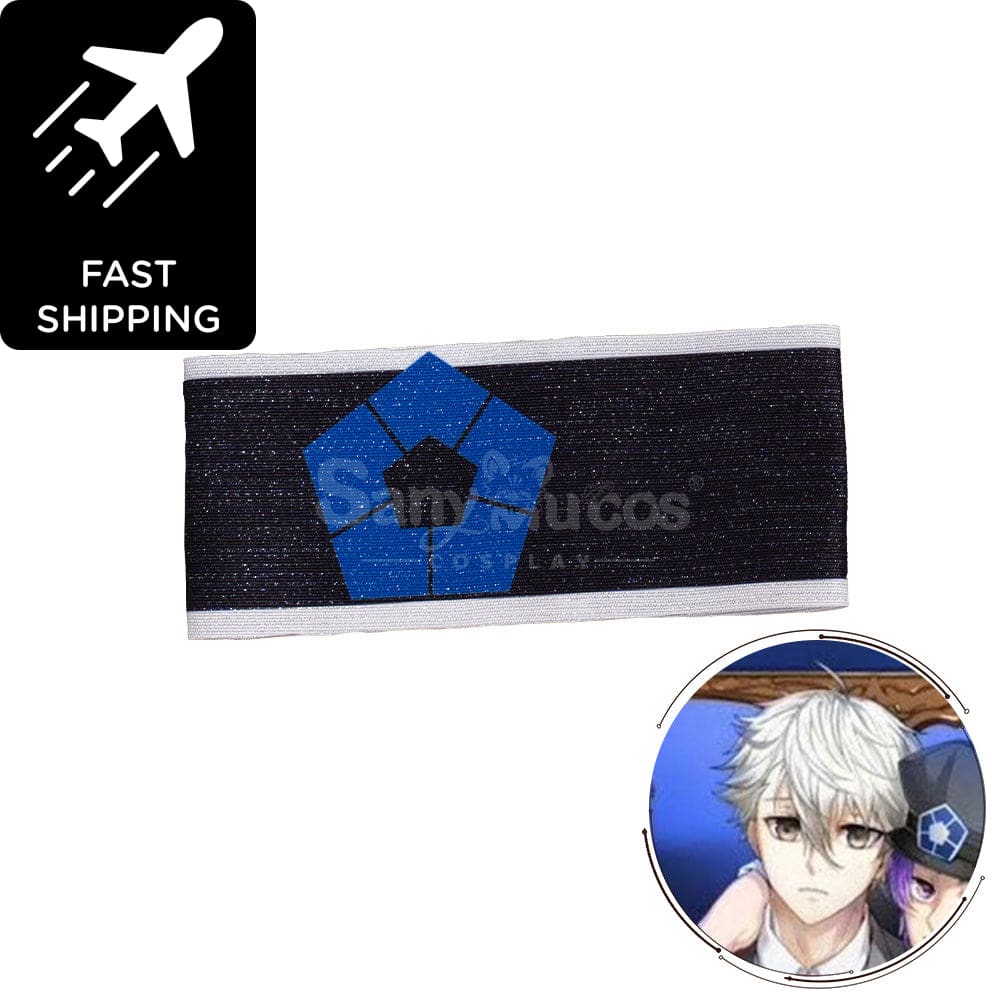 Anime Blue Lock Cosplay Military Uniform Costume Premium Edition Armband / Nagi Seishiro（Black）