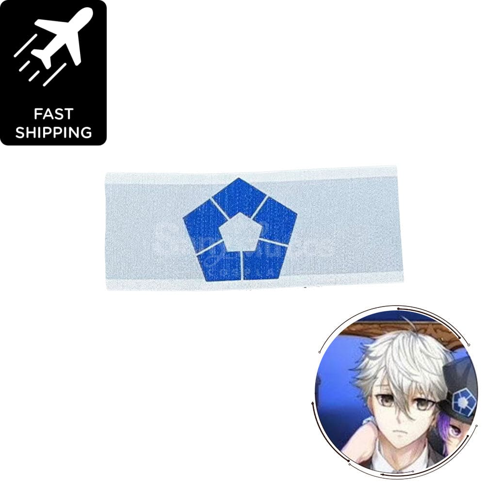 Anime Blue Lock Cosplay Military Uniform Costume Premium Edition Armband / Nagi Seishiro（Grey）