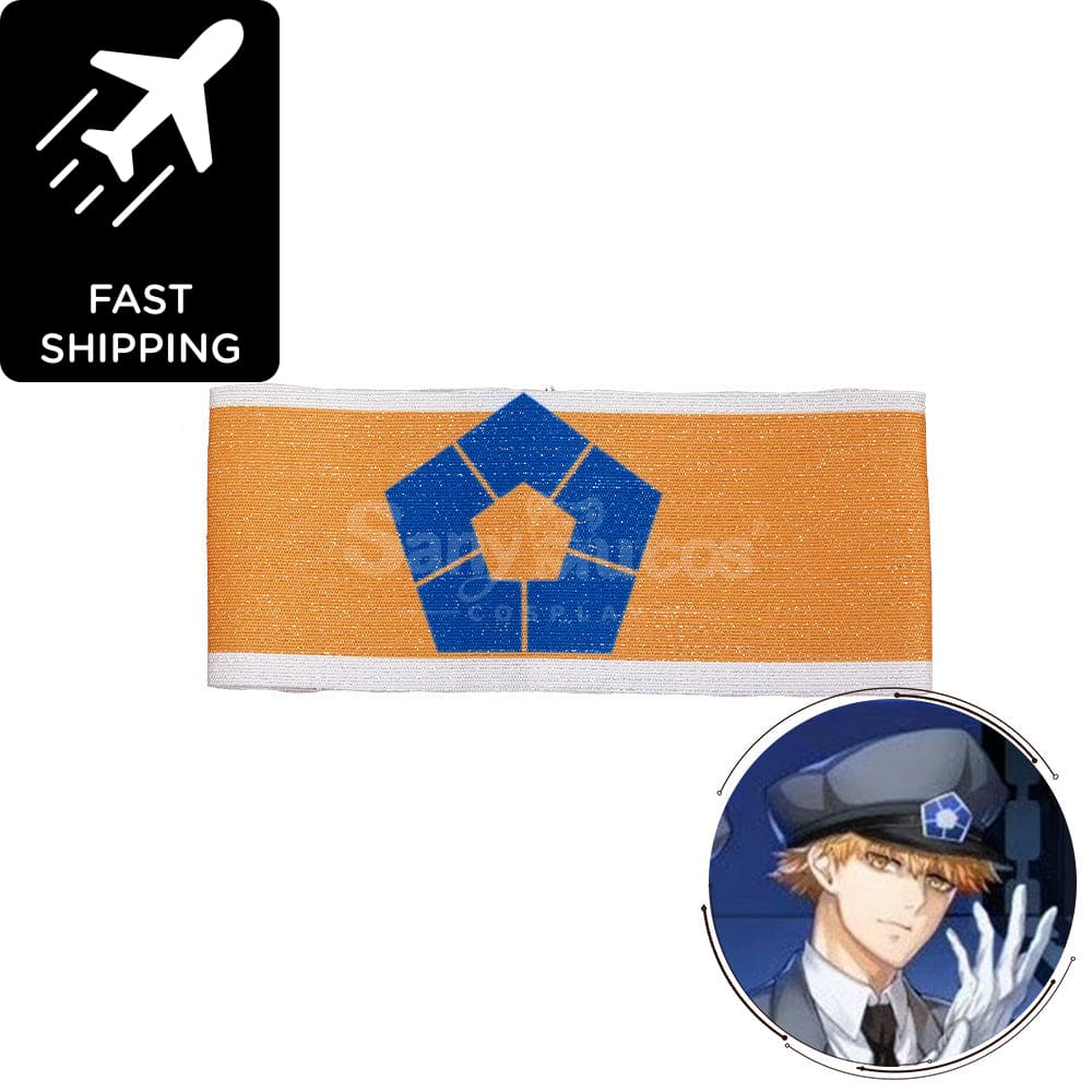 Anime Blue Lock Cosplay Military Uniform Costume Premium Edition Armband / Rensuke Kunigami Costumes