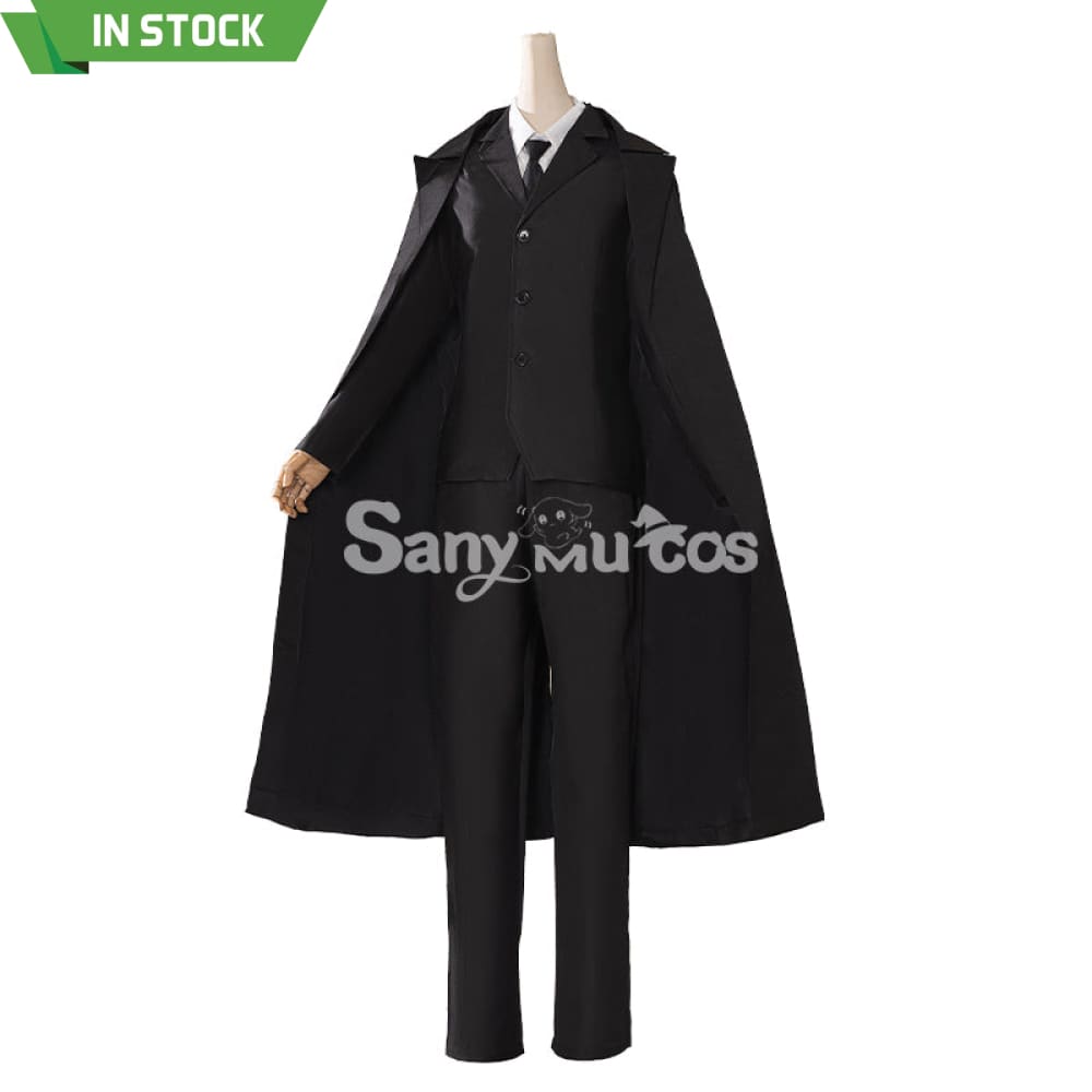 Anime Bungo Stray Dogs Dazai Osamu Cosplay black male Costume