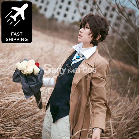 Anime Bungo Stray Dogs Dazai Osamu Cosplay Costume Men 1000