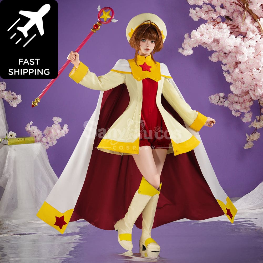 【Pre-Sale】Anime Cardcaptor Sakura Cosplay Kinomoto Sakura Cosplay Costume Premium Edition Cosplay Costumes