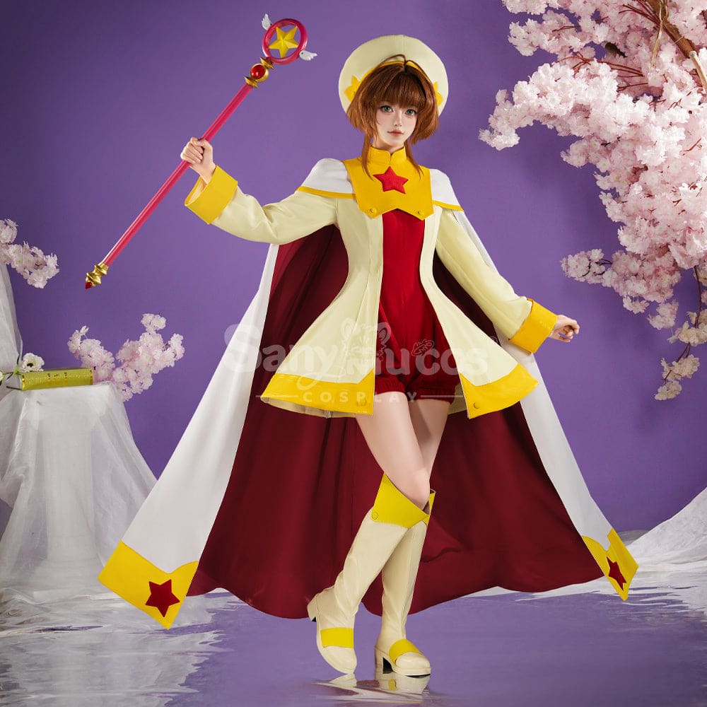 【Pre-Sale】Anime Cardcaptor Sakura Cosplay Kinomoto Sakura Cosplay Costume Premium Edition Cosplay Costumes