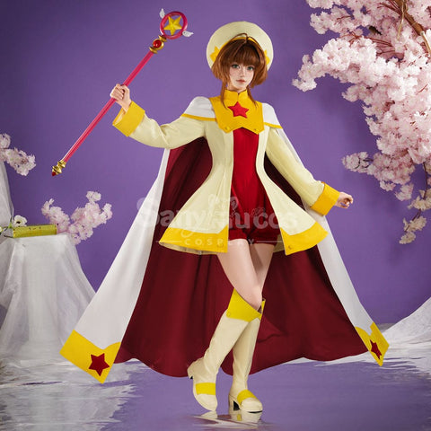 【Pre-Sale】Anime Cardcaptor Sakura Cosplay Kinomoto Sakura Cosplay Costume Premium Edition Cosplay Costumes