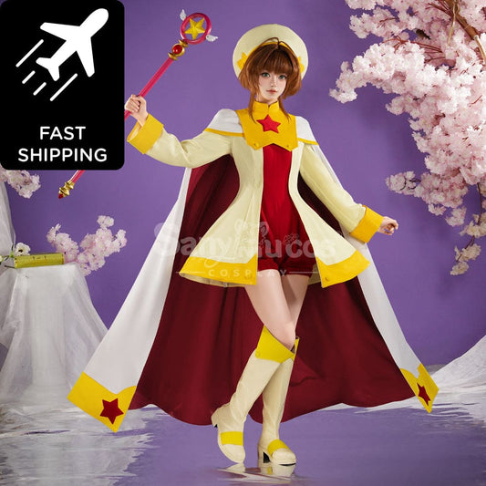 【Pre-Sale】Anime Cardcaptor Sakura Cosplay Kinomoto Sakura Cosplay Costume Premium Edition Cosplay Costumes 1000