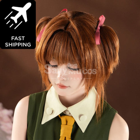 【Pre-Sale】Anime Cardcaptor Sakura Cosplay Sakura Kinomoto Hong Kong Trip Cosplay Costume Premium Edition Cosplay