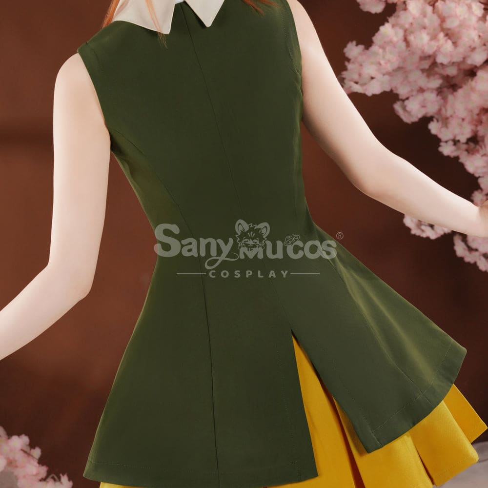 【Pre-Sale】Anime Cardcaptor Sakura Cosplay Sakura Kinomoto Hong Kong Trip Cosplay Costume Premium Edition Cosplay