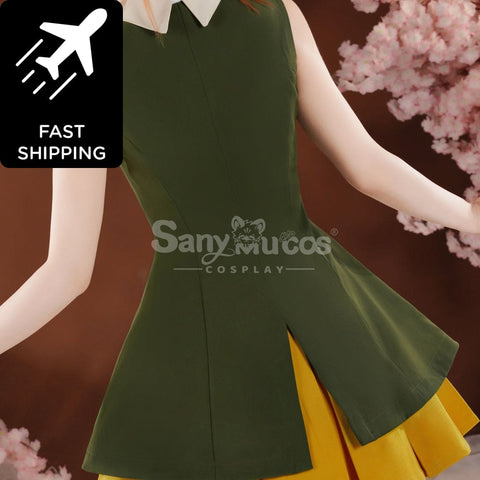 【Pre-Sale】Anime Cardcaptor Sakura Cosplay Sakura Kinomoto Hong Kong Trip Cosplay Costume Premium Edition Cosplay