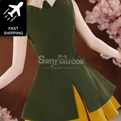 【Pre-Sale】Anime Cardcaptor Sakura Cosplay Sakura Kinomoto Hong Kong Trip Cosplay Costume Premium Edition Cosplay