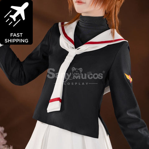 【Pre-Sale】Anime Cardcaptor Sakura Cosplay Sakura Kinomoto School Uniform Cosplay Costume Premium Edition Cosplay
