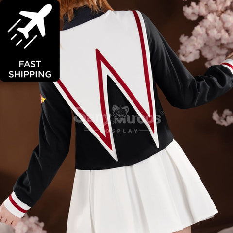 【Pre-Sale】Anime Cardcaptor Sakura Cosplay Sakura Kinomoto School Uniform Cosplay Costume Premium Edition Cosplay