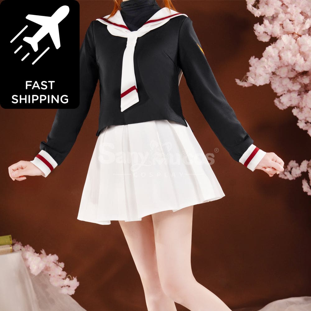 【Pre-Sale】Anime Cardcaptor Sakura Cosplay Sakura Kinomoto School Uniform Cosplay Costume Premium Edition Cosplay