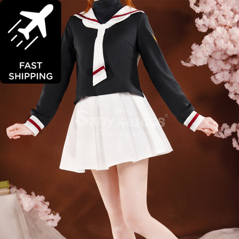 【Pre-Sale】Anime Cardcaptor Sakura Cosplay Sakura Kinomoto School Uniform Cosplay Costume Premium Edition Cosplay