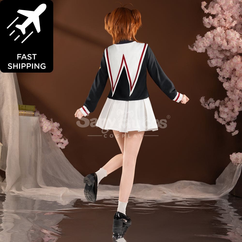 【Pre-Sale】Anime Cardcaptor Sakura Cosplay Sakura Kinomoto School Uniform Cosplay Costume Premium Edition Cosplay