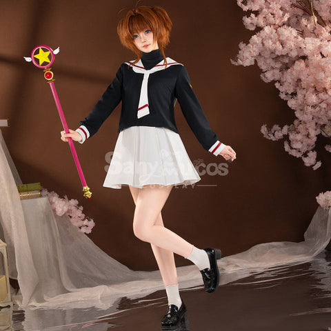 【Pre-Sale】Anime Cardcaptor Sakura Cosplay Sakura Kinomoto School Uniform Cosplay Costume Premium Edition Cosplay
