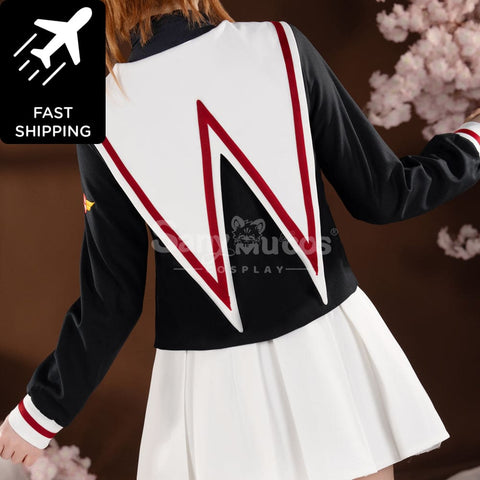 【Pre-Sale】Anime Cardcaptor Sakura Cosplay Sakura Kinomoto School Uniform Cosplay Costume Premium Edition Cosplay