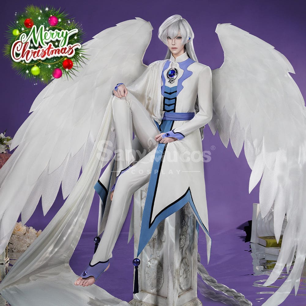 Anime Cardcaptor Sakura Cosplay Yue Costume Premium Edition(Does Not Include Wings) Costumes