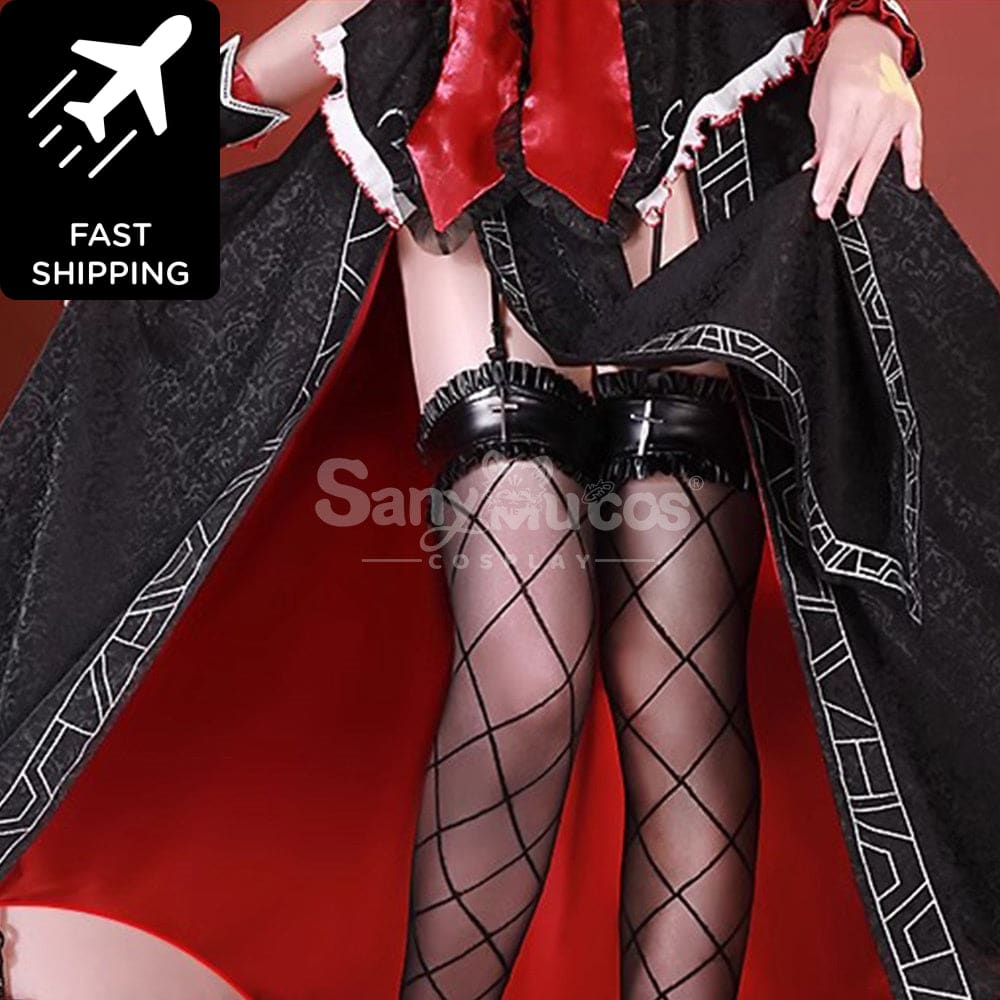 【In Stock】Anime Date A Live Cosplay Kurumi Tokisaki Costume Premium Edition Costumes