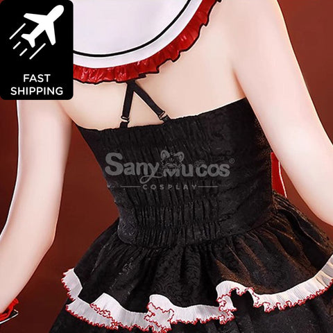 【In Stock】Anime Date A Live Cosplay Kurumi Tokisaki Costume Premium Edition Costumes