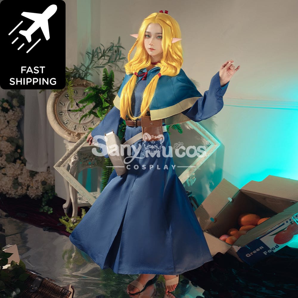 【48H To Ship】Anime Delicious In Dungeon Cosplay Marcille Donato Costume Premium