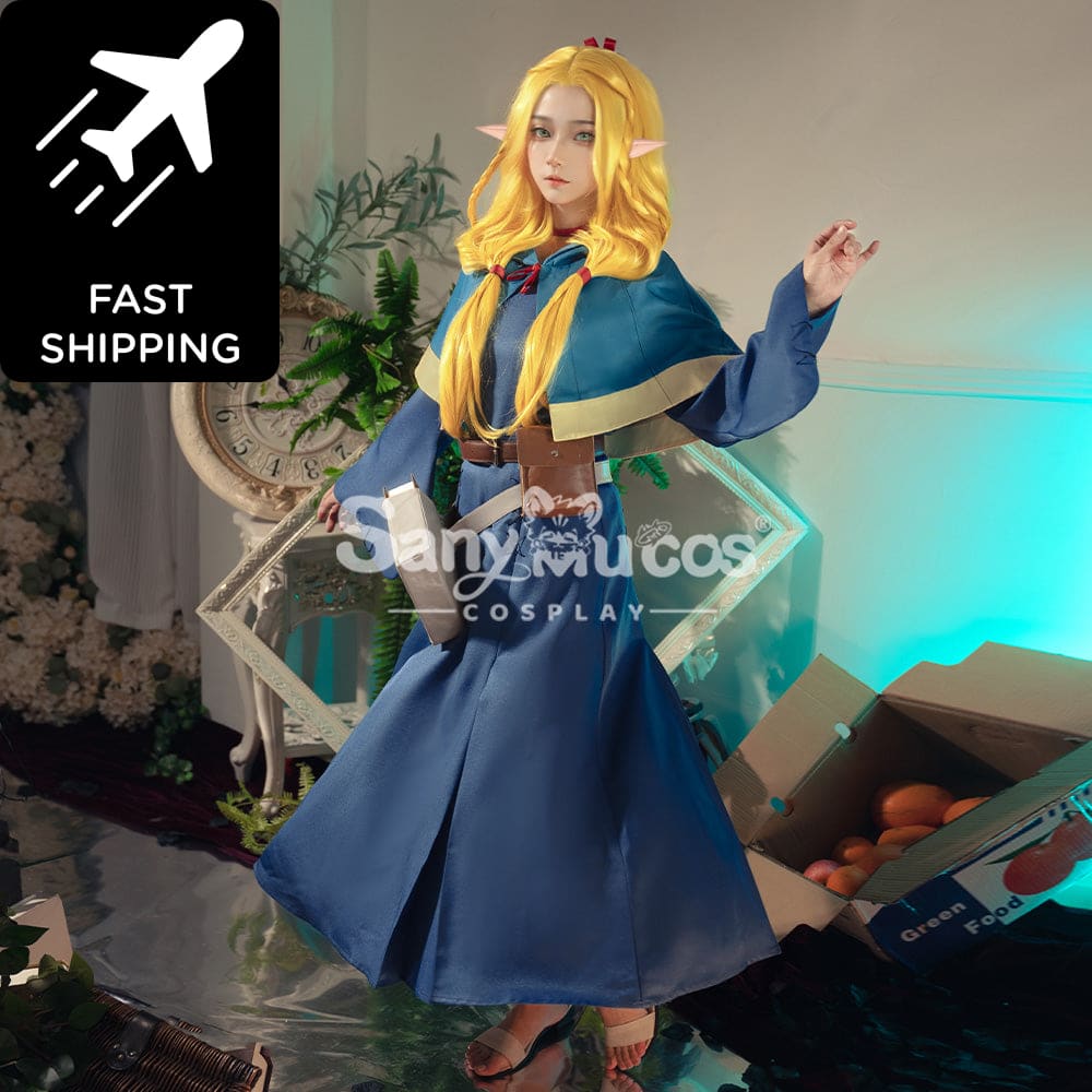 【48H To Ship】Anime Delicious In Dungeon Cosplay Marcille Donato Costume Premium