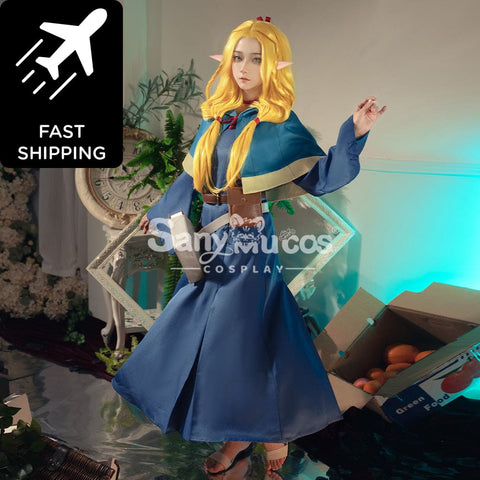 【48H To Ship】Anime Delicious In Dungeon Cosplay Marcille Donato Costume Premium