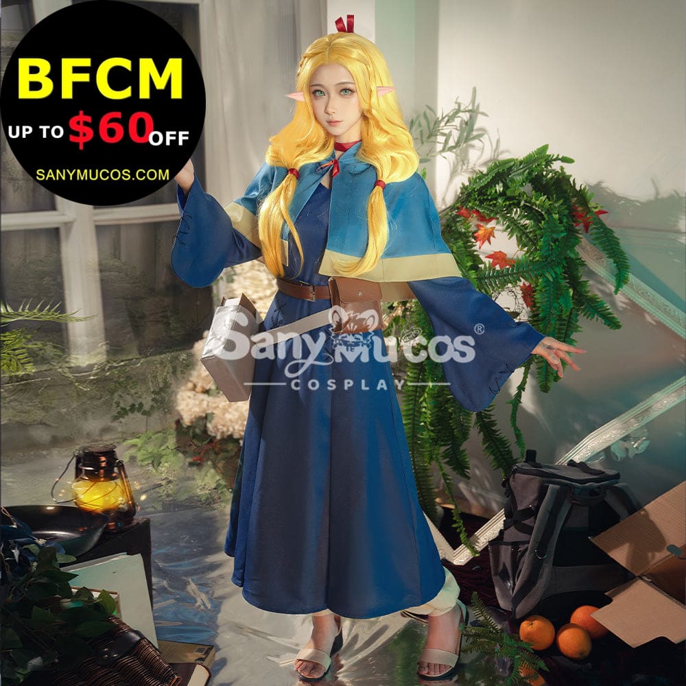 【48H To Ship】Anime Delicious In Dungeon Cosplay Marcille Donato Costume Premium
