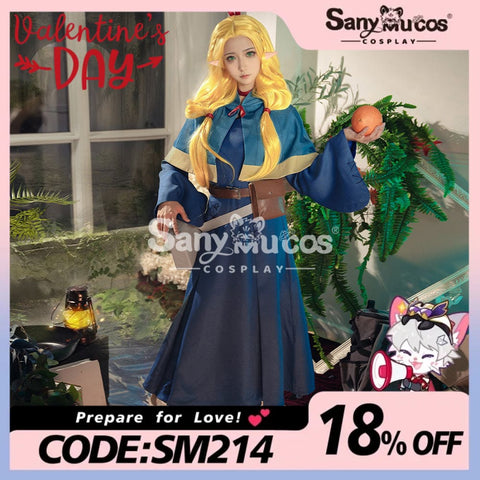 【48H To Ship】Anime Delicious In Dungeon Cosplay Marcille Donato Costume Premium