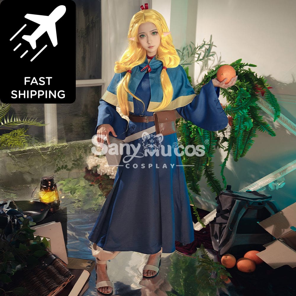 【48H To Ship】Anime Delicious In Dungeon Cosplay Marcille Donato Costume Premium