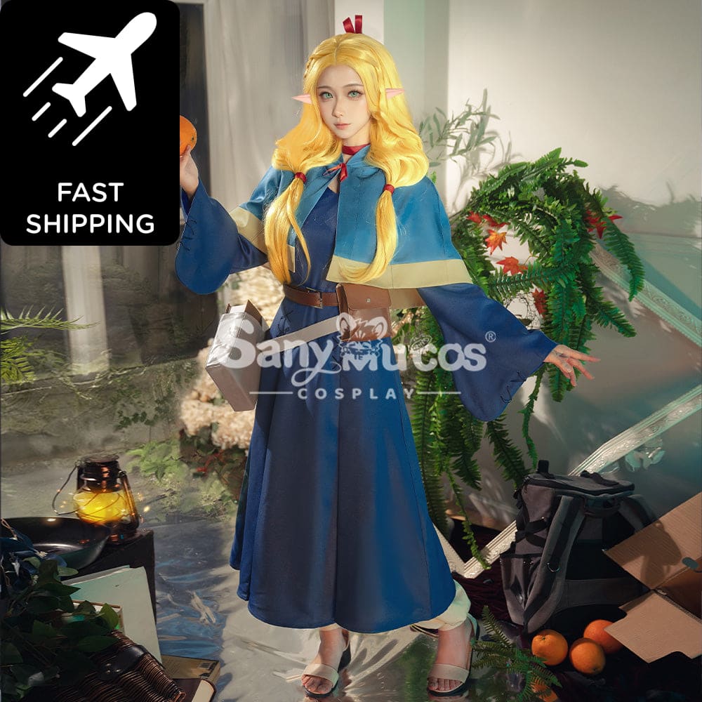 【48H To Ship】Anime Delicious In Dungeon Cosplay Marcille Donato Costume Premium