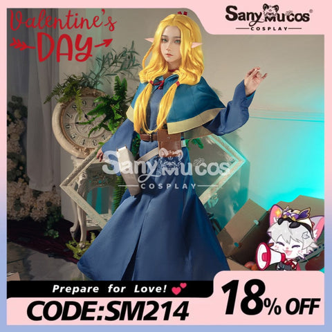 【48H To Ship】Anime Delicious In Dungeon Cosplay Marcille Donato Costume Premium