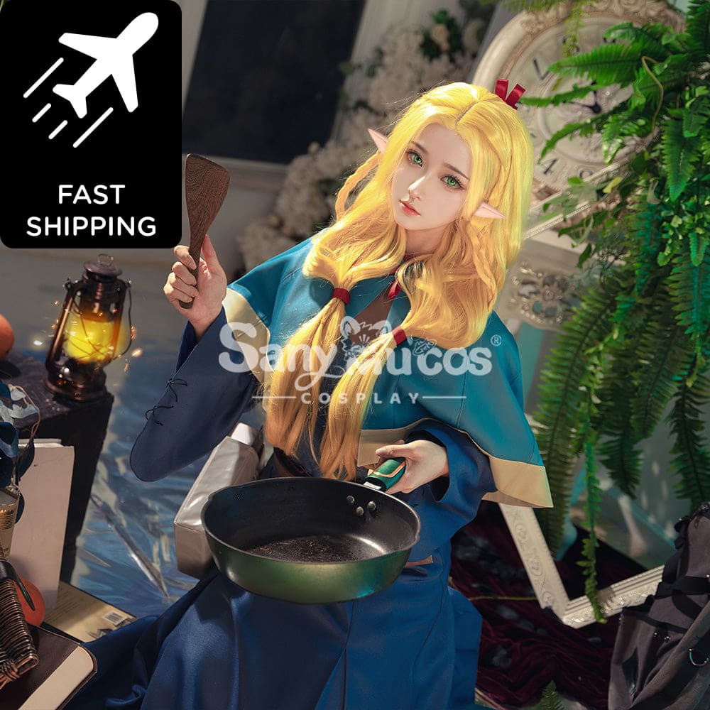 【48H To Ship】Anime Delicious In Dungeon Cosplay Marcille Donato Costume Premium