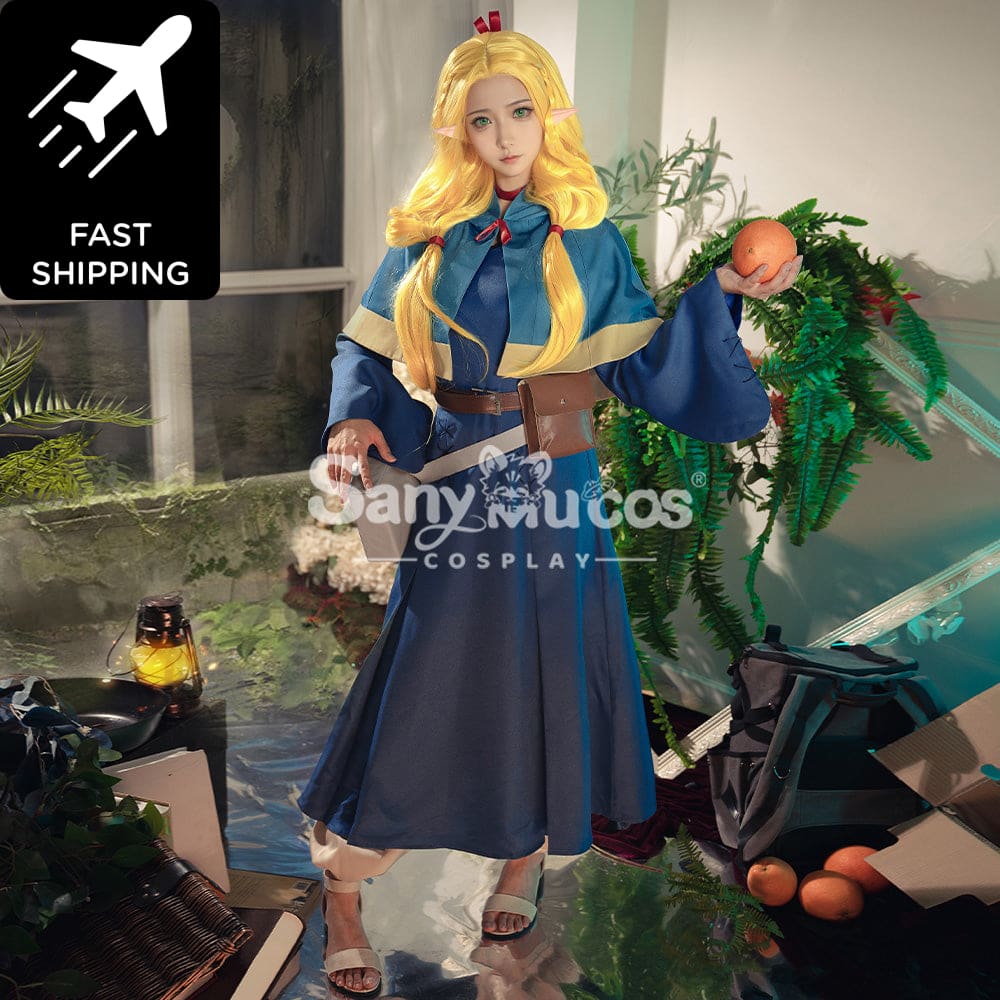 【48H To Ship】Anime Delicious In Dungeon Cosplay Marcille Donato Costume Premium