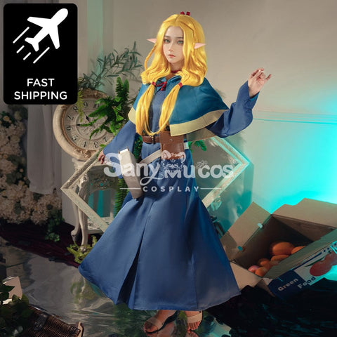 【48H To Ship】Anime Delicious In Dungeon Cosplay Marcille Donato Costume Premium