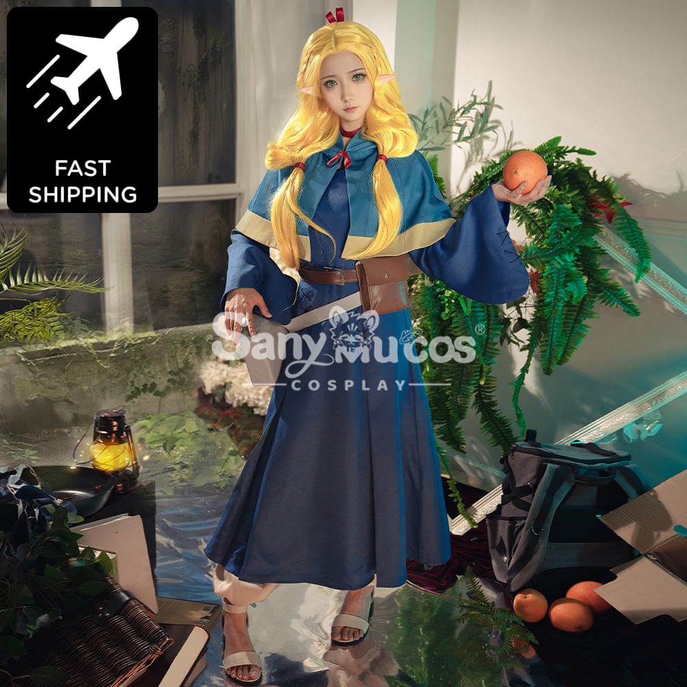 【48H To Ship】Anime Delicious In Dungeon Cosplay Marcille Donato Costume Premium