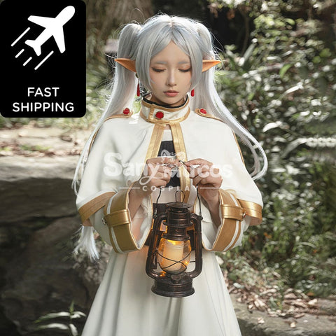 【48H To Ship】Anime Frieren: Beyond Journey’s End Cosplay Frieren Costume Premium Edition Costumes