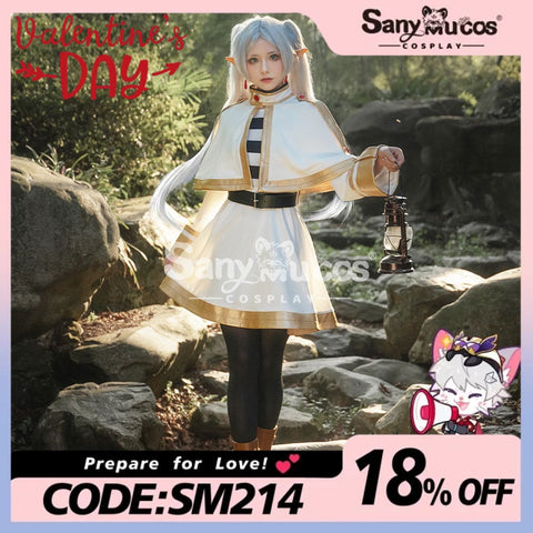 【48H To Ship】Anime Frieren: Beyond Journey’s End Cosplay Frieren Costume Premium Edition Costumes