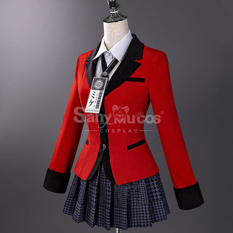 【48H To Ship】Anime Kakegurui Cosplay Kirari Momobami Cosplay Costume Premium Edition Cosplay Costumes