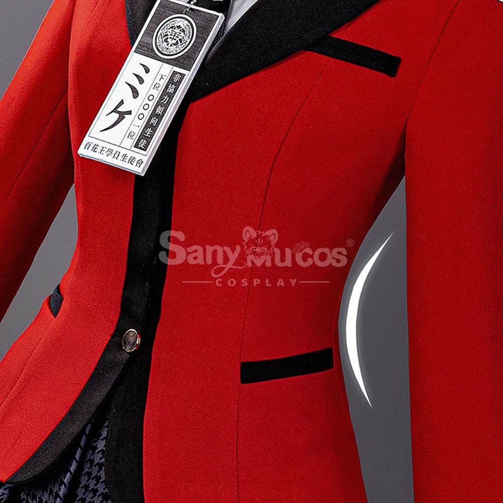 【48H To Ship】Anime Kakegurui Cosplay Kirari Momobami Cosplay Costume Premium Edition Cosplay Costumes