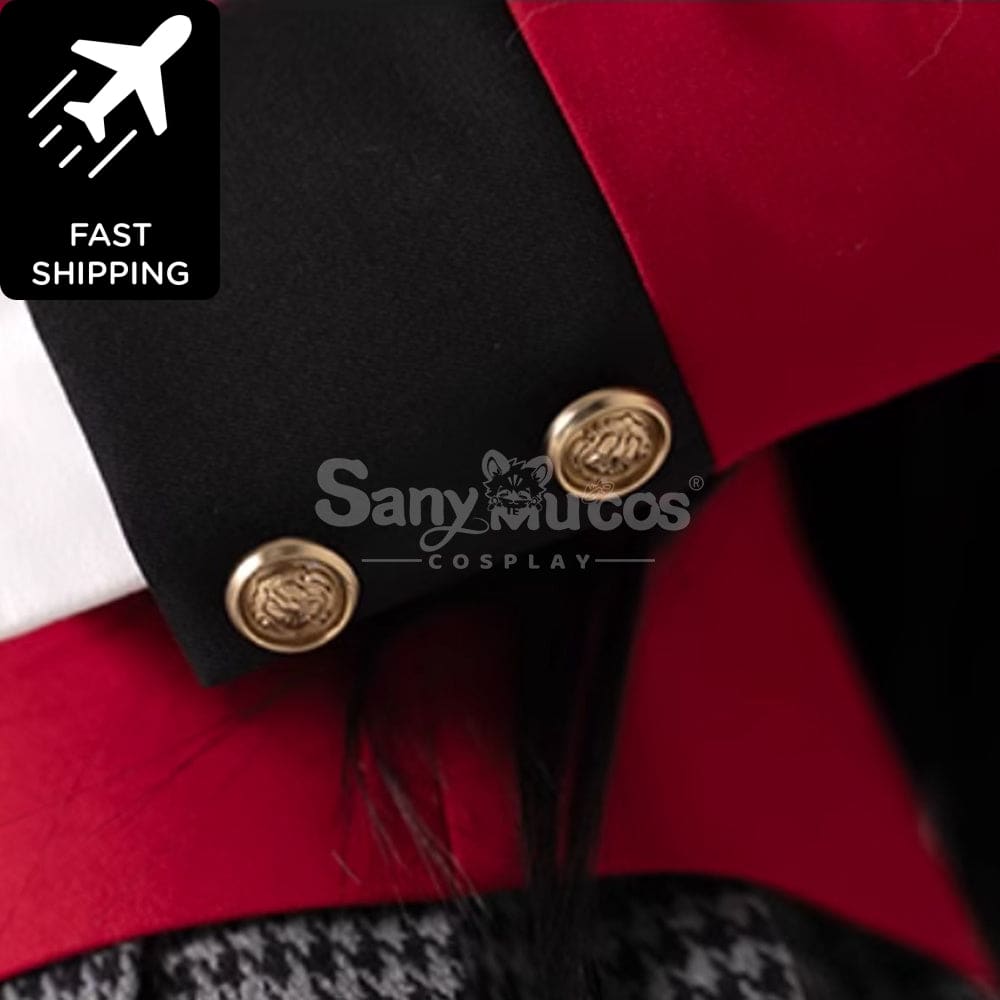 【In Stock】Anime Kakegurui Cosplay Kirari Momobami Cosplay Costume Premium Edition Cosplay Costumes