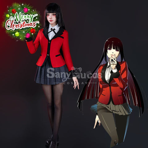 【48H To Ship】Anime Kakegurui Cosplay Kirari Momobami Cosplay Costume Premium Edition Cosplay Costumes