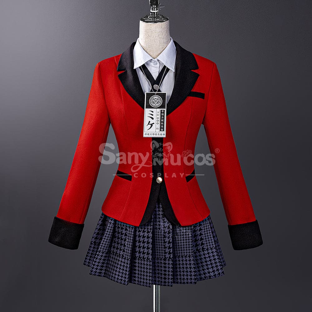 【48H To Ship】Anime Kakegurui Cosplay Kirari Momobami Cosplay Costume Premium Edition Cosplay Costumes