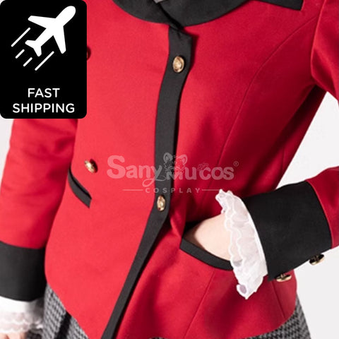 【In Stock】Anime Kakegurui Cosplay Kirari Momobami Cosplay Costume Premium Edition Cosplay Costumes