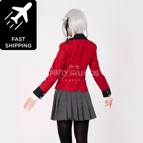 【In Stock】Anime Kakegurui Cosplay Kirari Momobami Cosplay Costume Premium Edition Cosplay Costumes