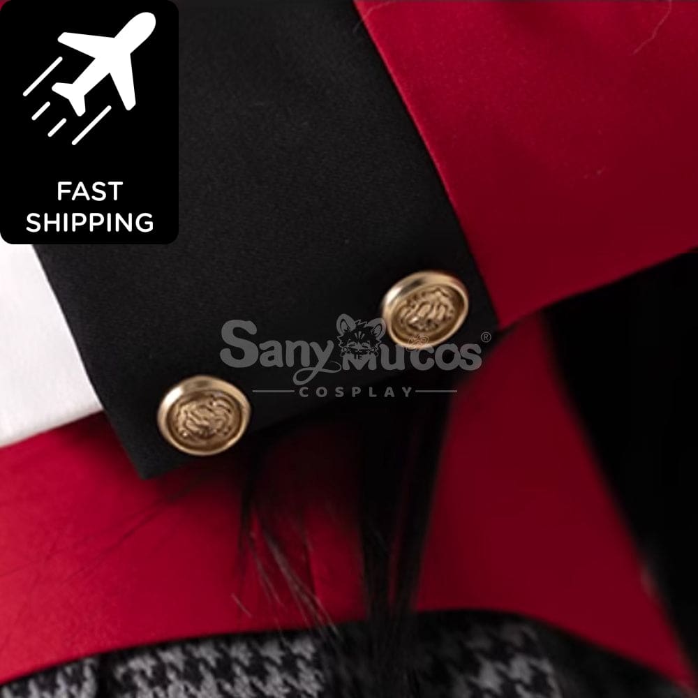 【In Stock】Anime Kakegurui Cosplay Kirari Momobami Cosplay Costume Premium Edition Cosplay Costumes