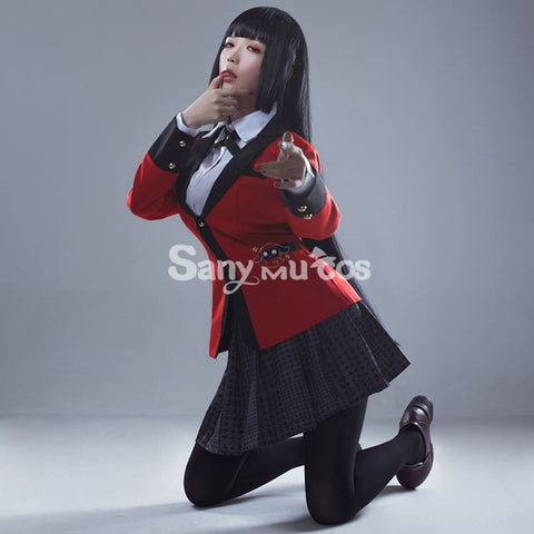 Anime Kakegurui Cosplay Costume Yumeko Jabami School Uniform Women Costume