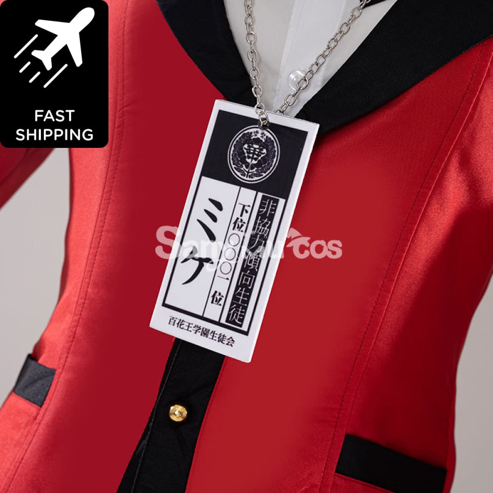 Anime Kakegurui Cosplay Costume Yumeko Jabami School Uniform Women Costume