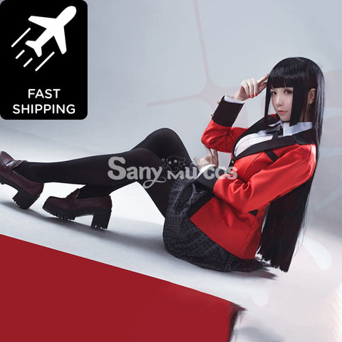 Anime Kakegurui Cosplay Costume Yumeko Jabami School Uniform Women Costume