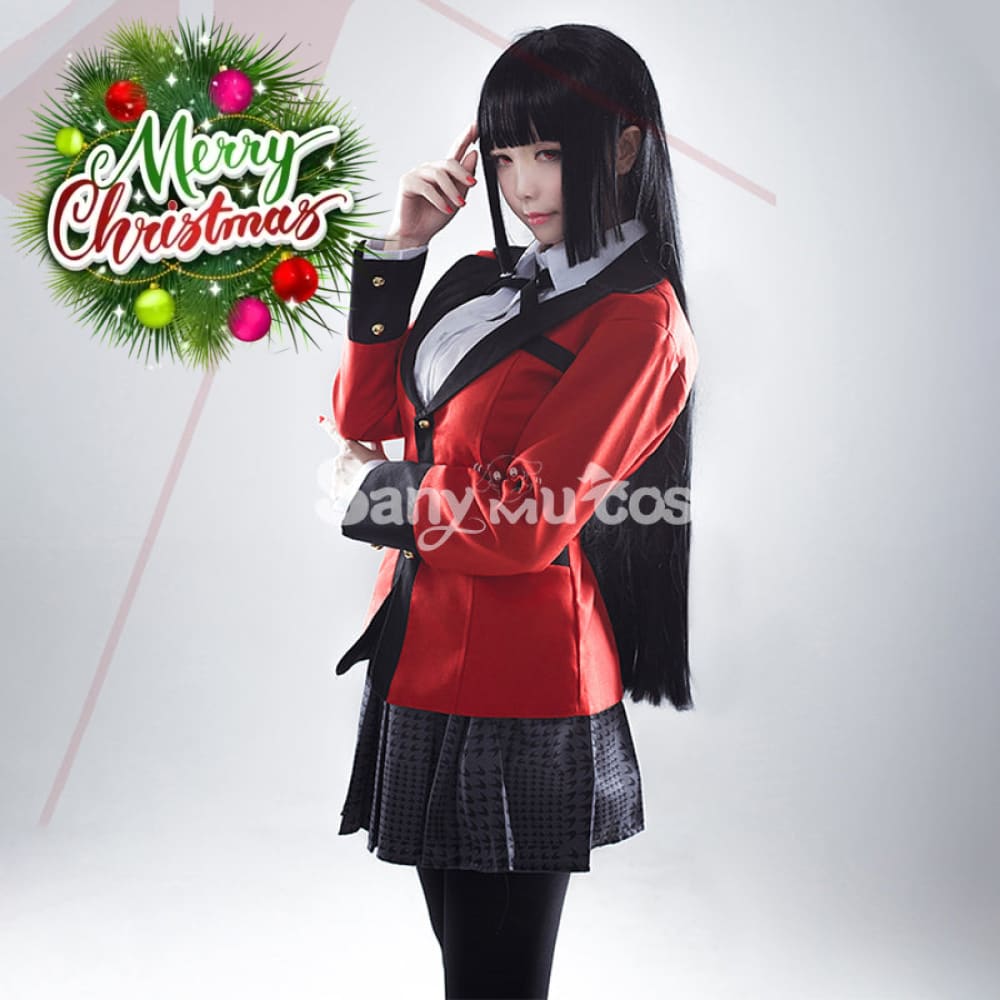 Anime Kakegurui Cosplay Costume Yumeko Jabami School Uniform Women Costume