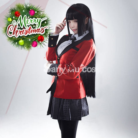 Anime Kakegurui Cosplay Costume Yumeko Jabami School Uniform Women Costume